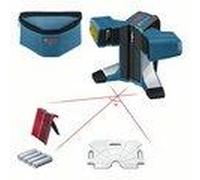 Bosch Professional – Nivel láser GTL 3 para alicatar, 3 líneas, 20 m, IP54, con funda