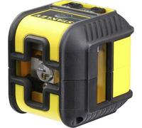 Nivel láser de líneas transversales, autonivelante, alcance de 15 metros, precisión de ±5 mm/10 metros, protección contra polvo IP50, incluye sistema de fijación rápida y baterías