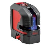 Leica Lino L4P1: Nivel láser multi-línea con batería Li-Ion y cargador en estuche (láser rojo, alcance de trabajo: 15 m)