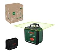 Nivel láser PLL 360-1G de Bosch (láser verde de 360°, autonivelante, precisión de ±0,4 mm/m, batería recargable de iones de litio integrada, carga USB-C®, en caja de cartón para comercio electrónico)