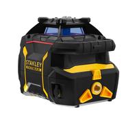 Stanley - Láser rotatorio con receptor y accesorios, rojo, alcance de 600 m, batería integrada, cargador FMHT77447-1