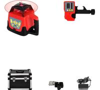 Nivel láser rotativo, herramienta de nivelación autonivelante de 360°, escaneo automático para una nivelación rápida y precisa, rayo rojo 2