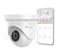 NIVIAN Cámara de Seguridad Motorizada 2K con WiFi, Detección de Movimiento, Visión Nocturna, Audio Bidireccional, Seguimiento Automático y Control por Voz y App Tuya