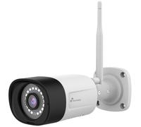NIVIAN Cámara de Seguridad WiFi-6 2K para Exterior - Carcasa Metálica Resistente, Visión Nocturna Dual, IA Inteligente para Detección de Humanos y Audio Bidireccional. Compatible con Kit CCTV
