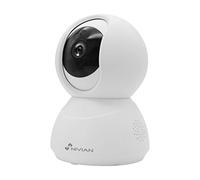 NIVIAN cámara Domo 360º WiFi 2.4Ghz - Grabación en MicroSD(No incluida)- FullHD 1080P- Audio bidireccional- Apta para Interior- Compatible con Amazon Alexa y Google Home-Control Remoto con App Tuya