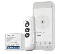 Nivian Controlador WiFi para Persiana y Toldo - Kit con Mando RF y App Tuya