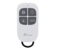 Nivian-Mando de Control Remoto inalámbrico Compatible con alarmas Nivian-Múltiples Funciones de gestión del Sistema de Alarma (Armado, desarmado, Armado Parcial, señal SOS)