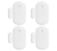 Nivian-Pack 4 Unidades Detector de Apertura valido para Puertas y Ventanas Compatible con Alarma Nivian-Apto para Interior-Inalámbrico 433Mhz - Fácil instalación sin Necesidad de Cables