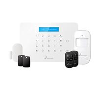 Nivian - Sistema de Alarma para Casa y Negocios Sin Cuotas Mensuales | Kit de Alarma WiFi/gsm | Control Remoto a través de App Tuya | Fácil Instalación Sin Cables | hasta 60 detectores