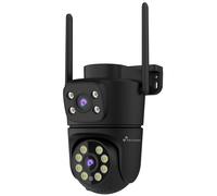 Nivian Smart Cámara de Seguridad 2K / 3MP Dual Lente - PT Motorizada, Autotracking, WiFi Dual, Exterior IP65