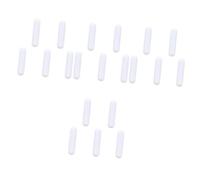 NIYANGLE 20 Piezas Rotor magnético agitador magnetico Barra magnética de agitación batidora barra de agitación de ptfe de laboratorio imán imanes barra agitadora magnética varilla magnética