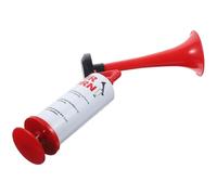 NIYANGLE Bocina de Aire para Crear Ambiente Emocionante Portátil de Abs Roja Bomba Manual en Fiestas y Eventos Deportivos
