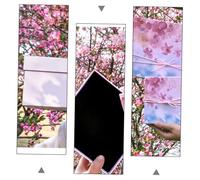 NIYANGLE Caja de Obsequio Sakura Rosa para San Valentín 25X18X8 CM Set de 2 Piezas Bolsa de Mano Caja de Papel para Bodas y Cumpleaños Estuche para Regalos Románticos y Festivales