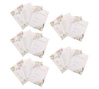 NIYANGLE Juego de Preguntas para Despedida de Soltera 20 Tarjetas de Papel Blanco, Divertido E Interactivo para Fiestas y Bodas