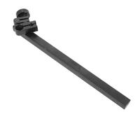 NIYANGLE Varilla para Medición Extensión para Digital de Cuadrante de Indicador en Acero Carbono Negro Barra Cuadrada y Diámetro de 8mm Precisa y Alta Resistencia