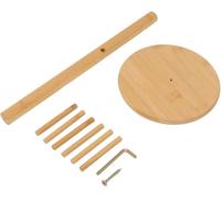 NJIEzhao Portavasos De áRbol Soporte de madera for tazas, organizador café con 6 ganchos for almacenamiento y exhibición en la encimera