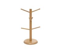 NJIEzhao Portavasos De áRbol Soporte for tazas con base gruesa, ahorra espacio y 6 ganchos, soporte for de café encimera(Color 6)