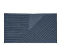 NJRD Alfombra de baño Stripes 50x90 cm azul