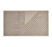NJRD Alfombra de baño Stripes 50x90 cm Beige