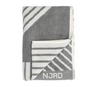 NJRD Toalla de manos Stripes 50x70 cm gris