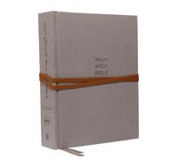 NKJV, Journal the Word Bible, Cloth over Board, Gray, Red Letter, Comfort Print: Reflect, Journal, or Create Art Next to Your Favorite Verses