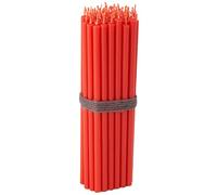 NKlaus 160g velas de altar rojas velas rituales de Pascua, altura 16cm. (aprox. 40 unidades) 36253