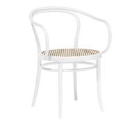 No 30 Silla de Comedor Rattan/ Blanco Ratán / Blanco