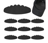 No Sweat Hat Liners - 10 Pack Moisture Wicking Cap Sweat Pads