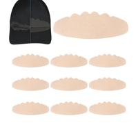 No Sweat Hat Liners - 10 Pack Moisture Wicking Cap Sweat Pads