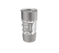 No temas, porque yo estoy contigo - Isaías 41:10 Vaso térmico de acero inoxidable de doble pared