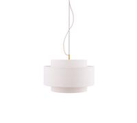 Globen Lighting Lámpara de techo Noah Ø50 cm Bou lanco
