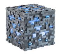 Noble collection - minecraft - mineral de diamante luminoso réplica p
