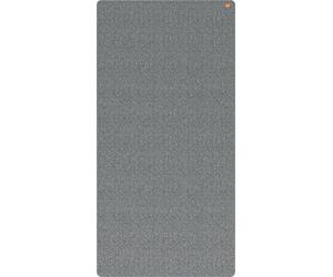 nobo 1915561. Pizarra combinada Move & Meet, superficie blanca/de fieltro, color blanco/gris