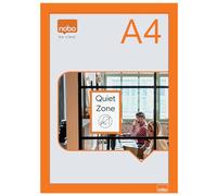 ACCO NOBO Marco magnético autoadhesivo 1915695 A4 Naranja pack de 2