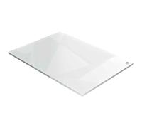 Nobo Pizarra Blanca de Escritorio, Tamaño A4, Borrado en Seco, Tablero de Notas Sin Marco, Oficina y Hogar, Incluye Rotulador, Transparente, 210 x 297 mm, 1915611