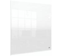 Nobo Pizarra Blanca Acrílica Transparente de Sobremesa o Mural 45x45 cm