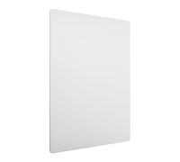 Pizarra blanca, modular/sin marco nobo, acero pintado, blanco