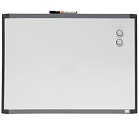 Nobo Pizarra blanca magnética pequeña 1903772 585x430 mm, marco aluminio dos tonos