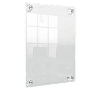 Nobo Transparent Acrylic Removable Mural A4 Poster Holder Transparente Niños
