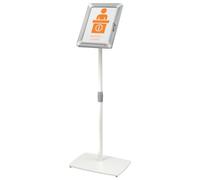 Nobo Premium Plus expositor de pie A4 con cerradura de llave