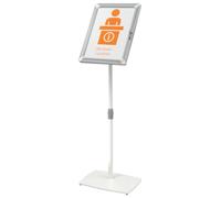 Nobo Premium Plus expositor de suelo A3 con cierre, giratorio ajustable