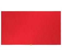 NOBO Tablero de fieltro panorámico 55 rojo brillante (1230x700 mm)