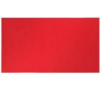 NOBO Tablero de Fieltro Panorámico 85 Rojo Brillante