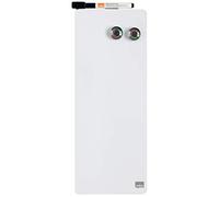 Mini pizarra blanca magnética alargada Nobo 140x360mm - 1903764