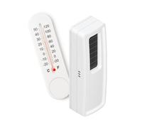 NodOn - EnOcean - Sensor de temperatura sin pilas, inalámbrico, sin mantenimiento, fácil de instalar, discreto, pila opcional, compatible con Jeedom, eedomus y MyUbiwizz