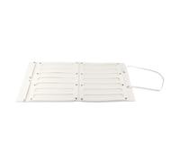NOENNULL Lindo fieltro pared colgante horquilla organizador para accesorios de pelo para decoración de dormitorio (vertical)