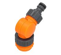 NOENNULL Manguera de grifo de plástico giratoria de 180 grados, conector rápido para riego de jardín, lavado de coche familiar