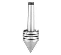NOENNULL MT2 Heavy Duty Live Bearing Contrapunto Centro Metal Madera Torno Herramienta de Torneado