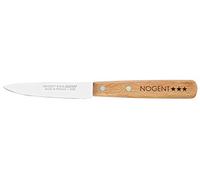 NOGENT*** Cuchillo de oficina 9 cm clásico madera haya, lisa