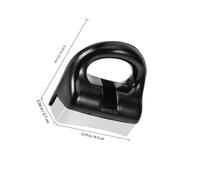 NOLITOY Mango Lateral de Repuesto para Olla Asa para Olla Negro Metal Plástico Compatible con Olla a Presión y Cocina Diaria